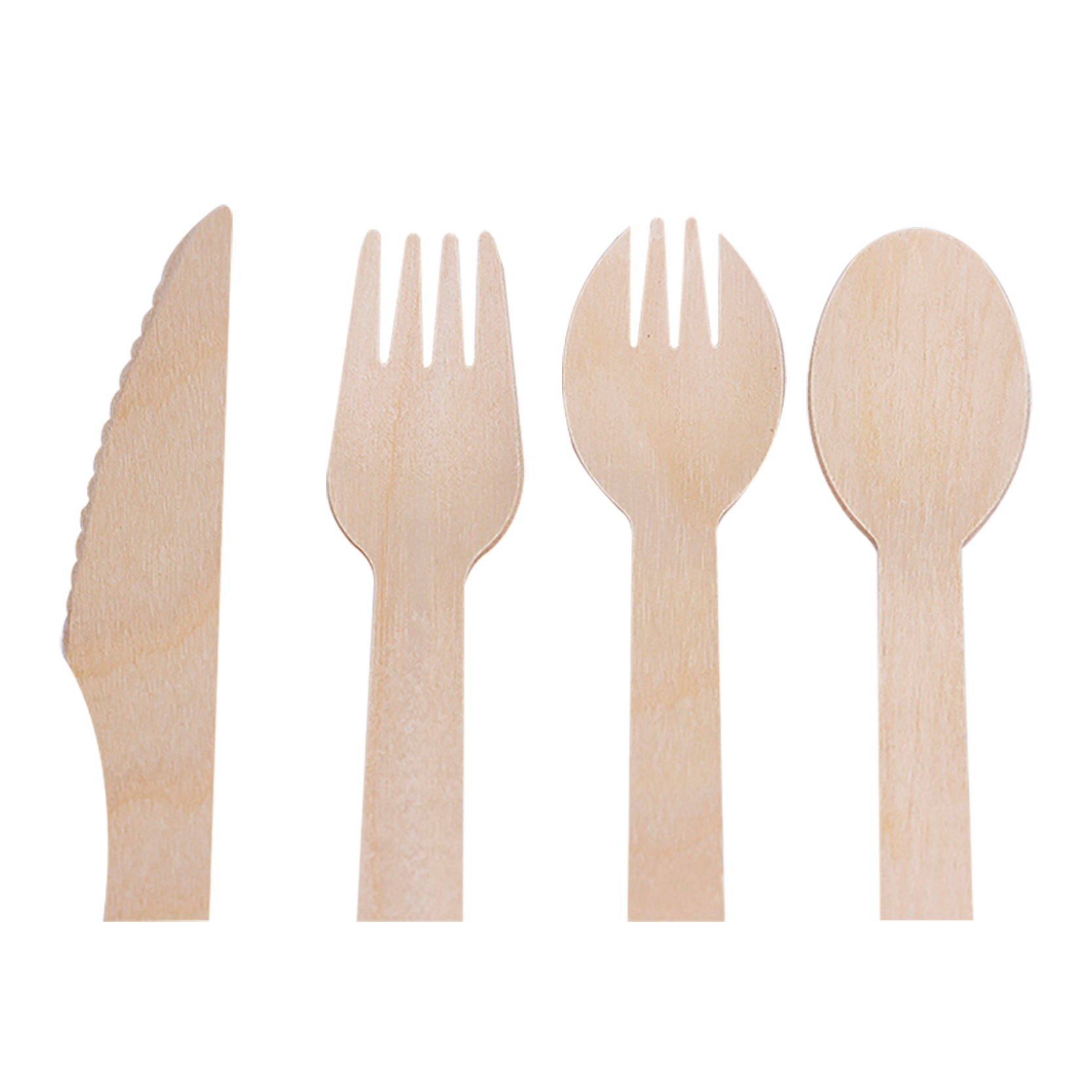 Wooden cutlery