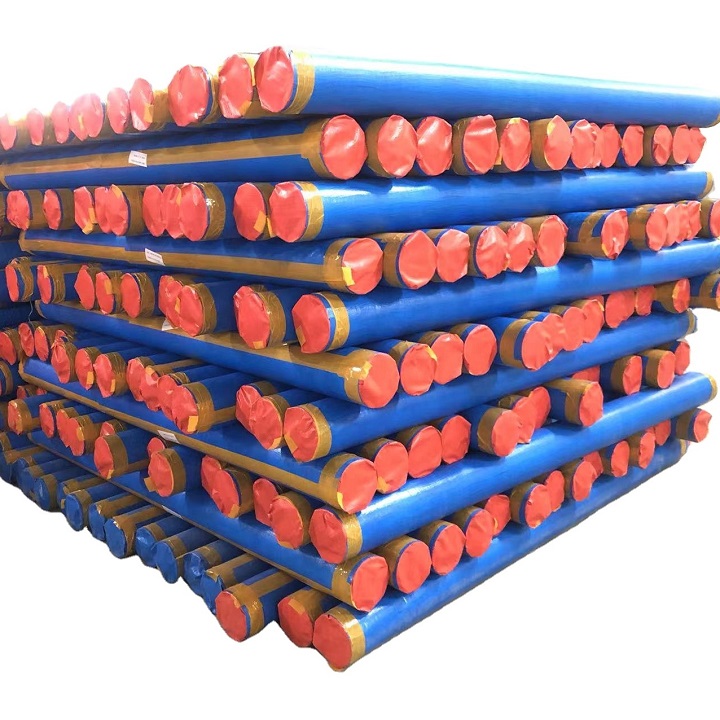 Waterproof Blue Orange PE Tarpaulin Roll