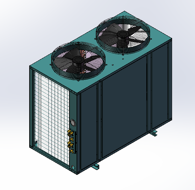 Zhengtong brand split open exhaust air energy heat pump dryer