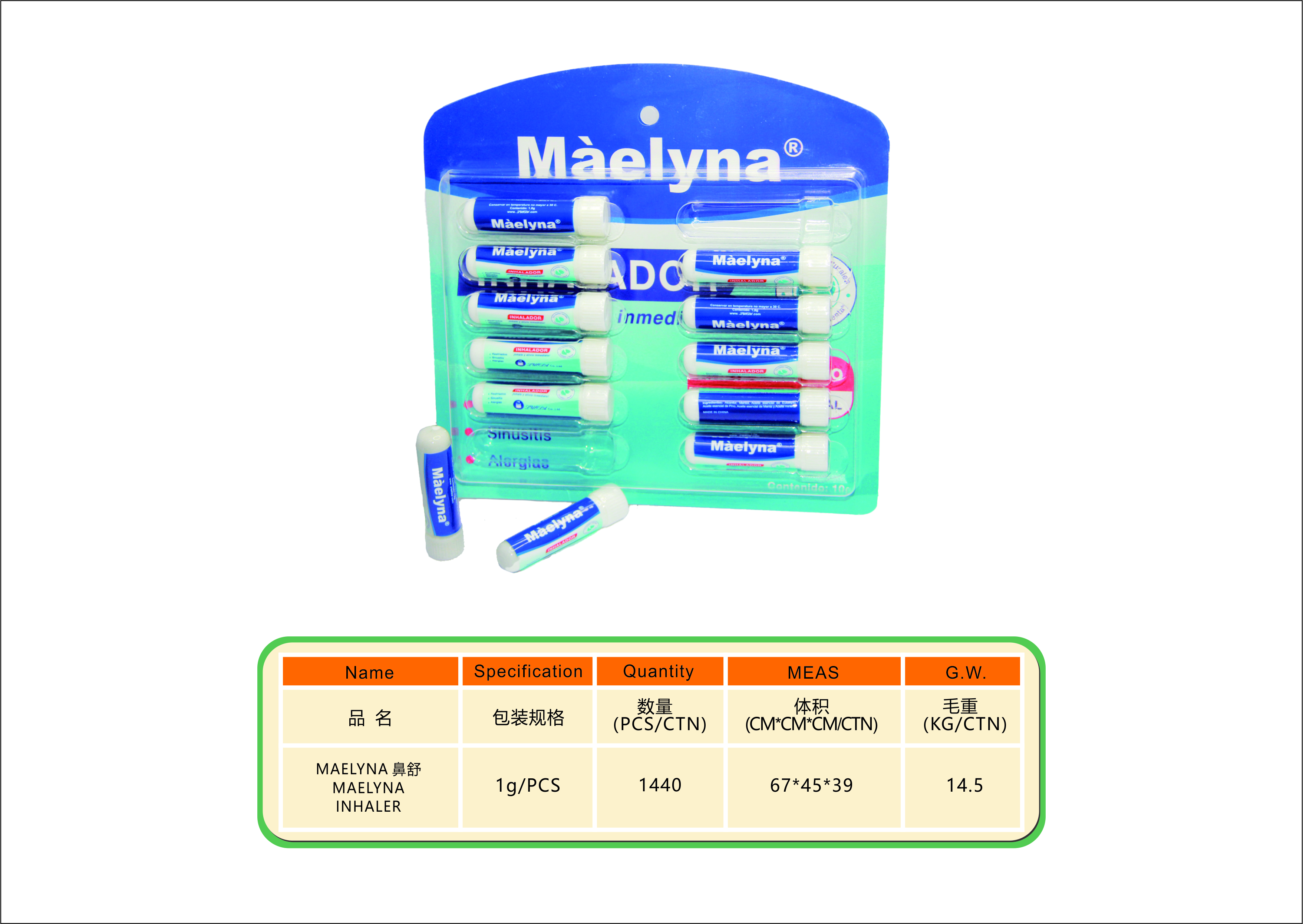 Maelyna Inhaler