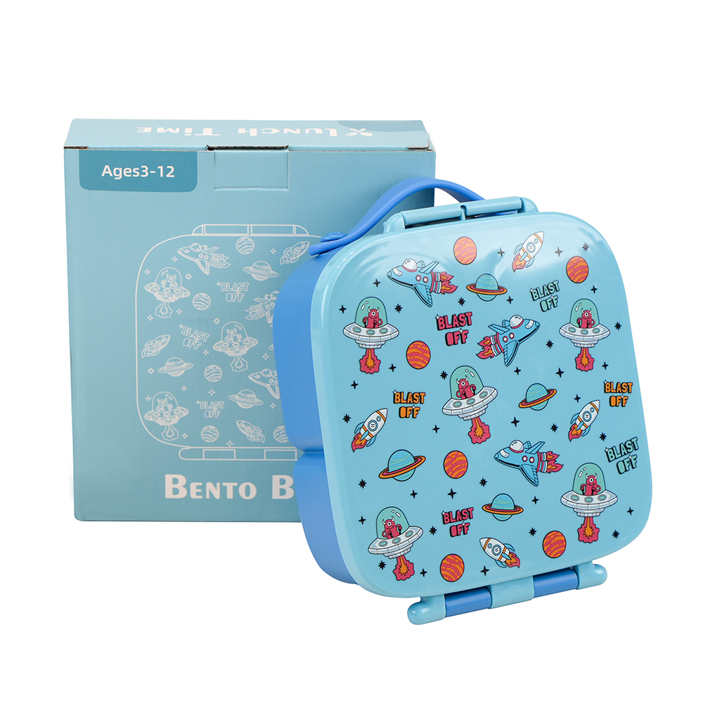 Bunny flat print lunch box