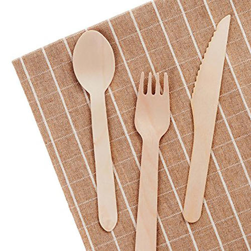 Wood cutlery