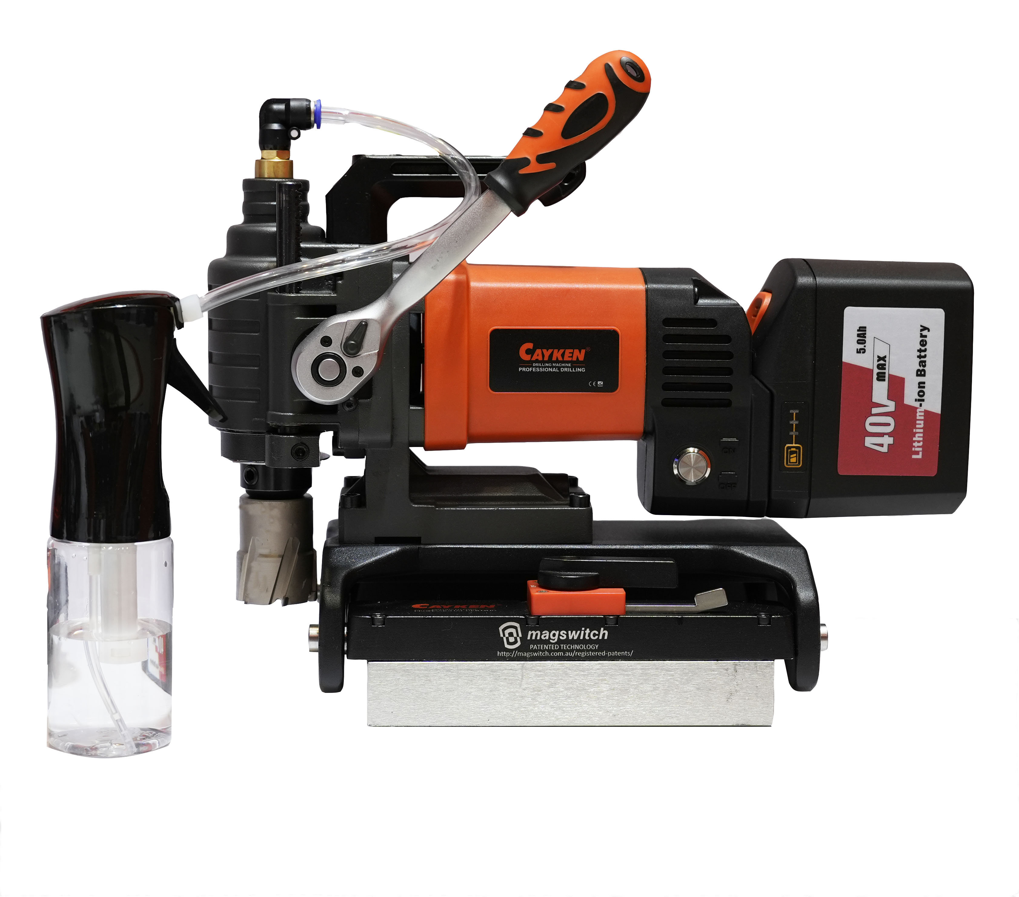 Horizontal DC Magnetic Base Drill DC-38WS