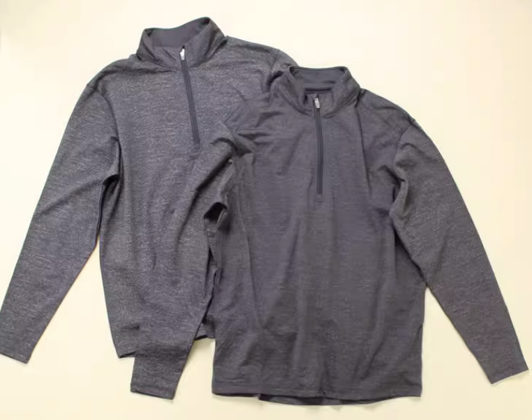 Mens Mock Neck Pullover