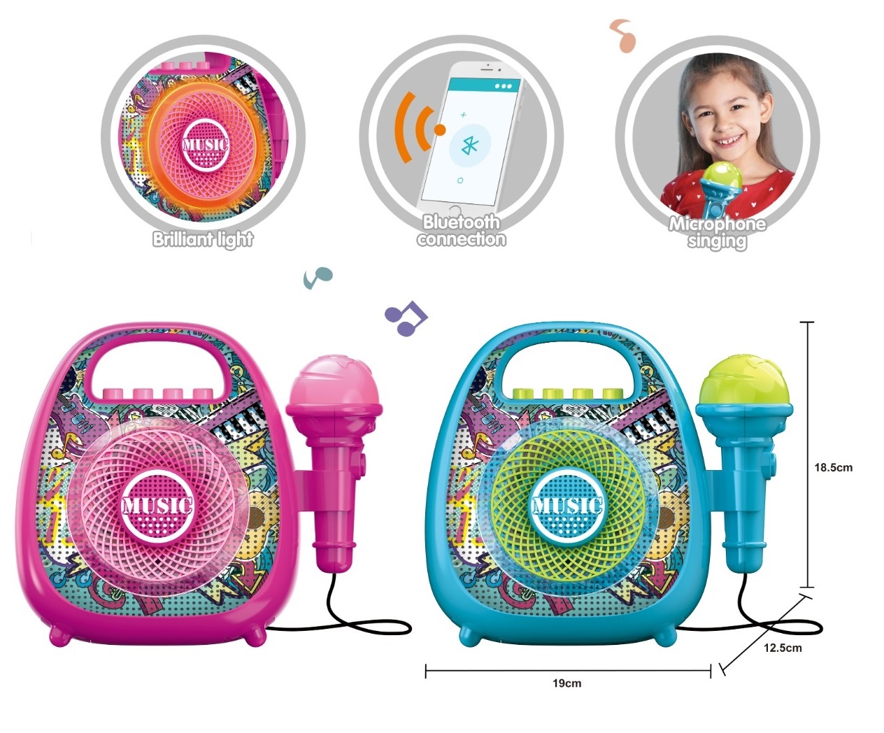 Audio + microphone