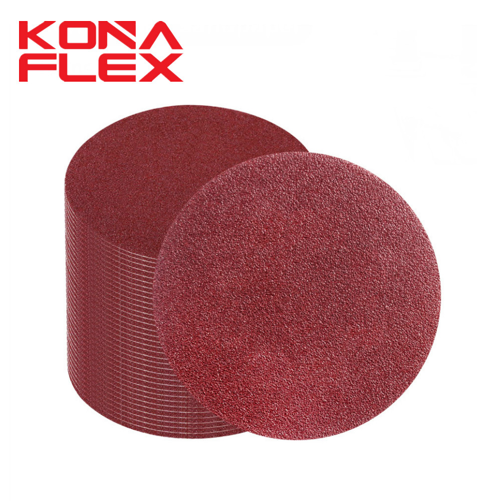 Konaflex RED Sanding Disc with Velcro,5 inch