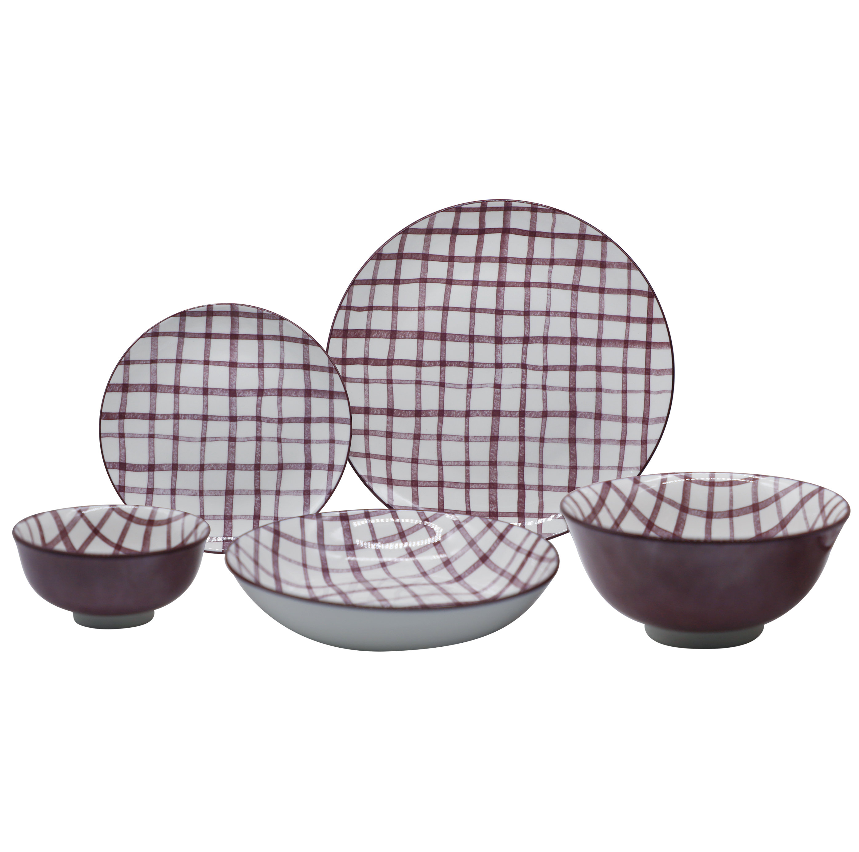 18 pc dinner set padprint check
