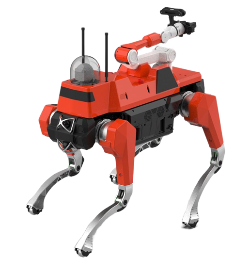 Quadruped Robot for Emerency Search