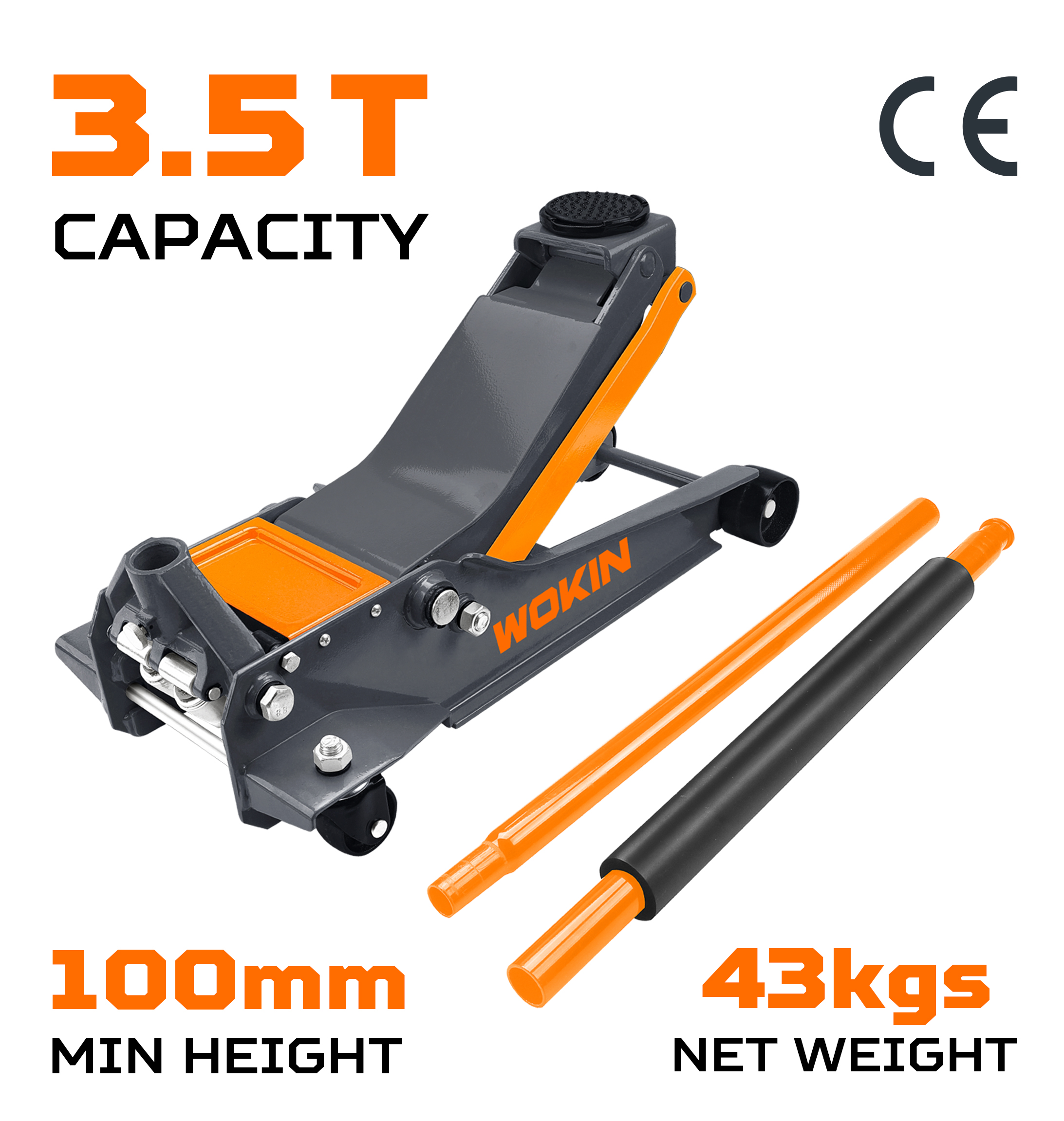 Low Profile Trolley Jack