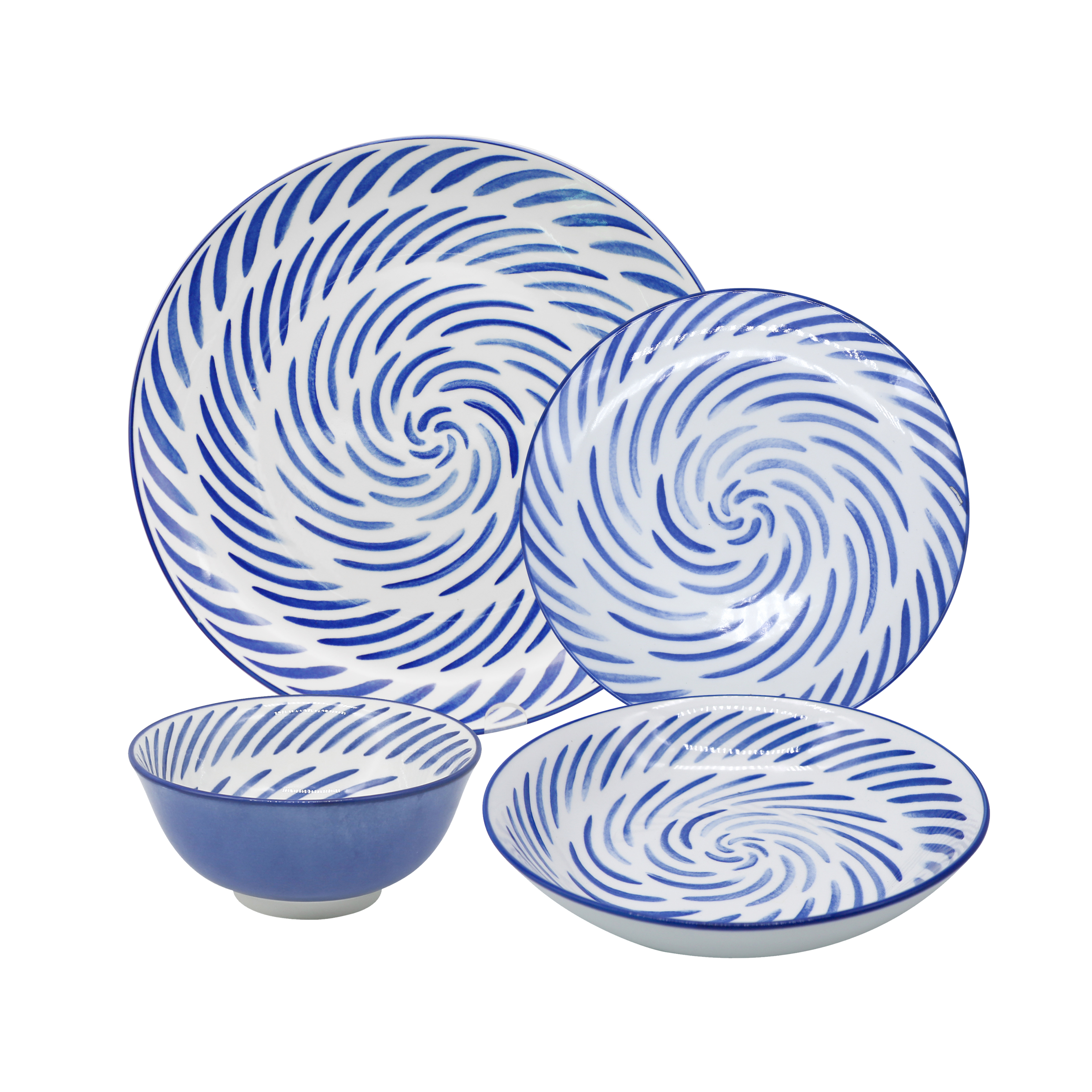 18 pc dinner set padprint swril