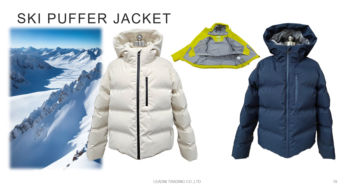 Womens Ski Puffer Jacket