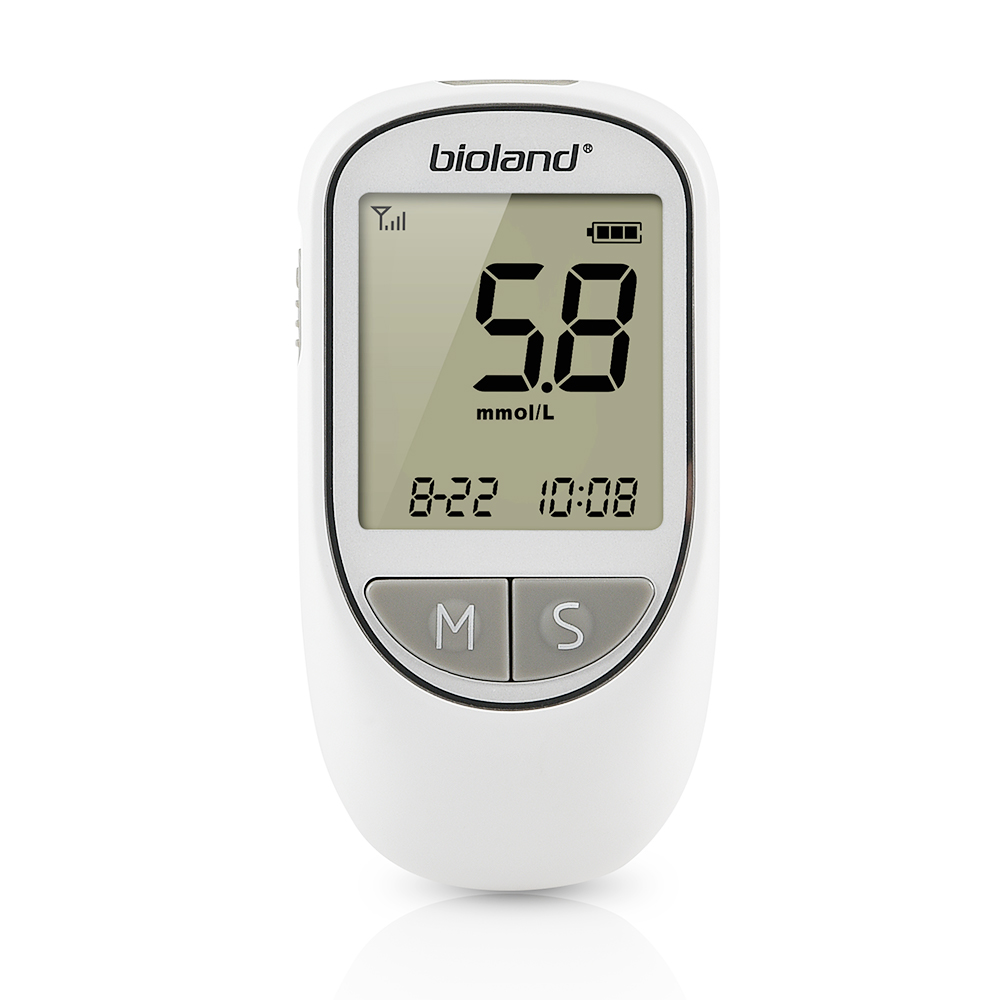 BIOLAND 4G/5G Smart Glucometer with no code and OEM available