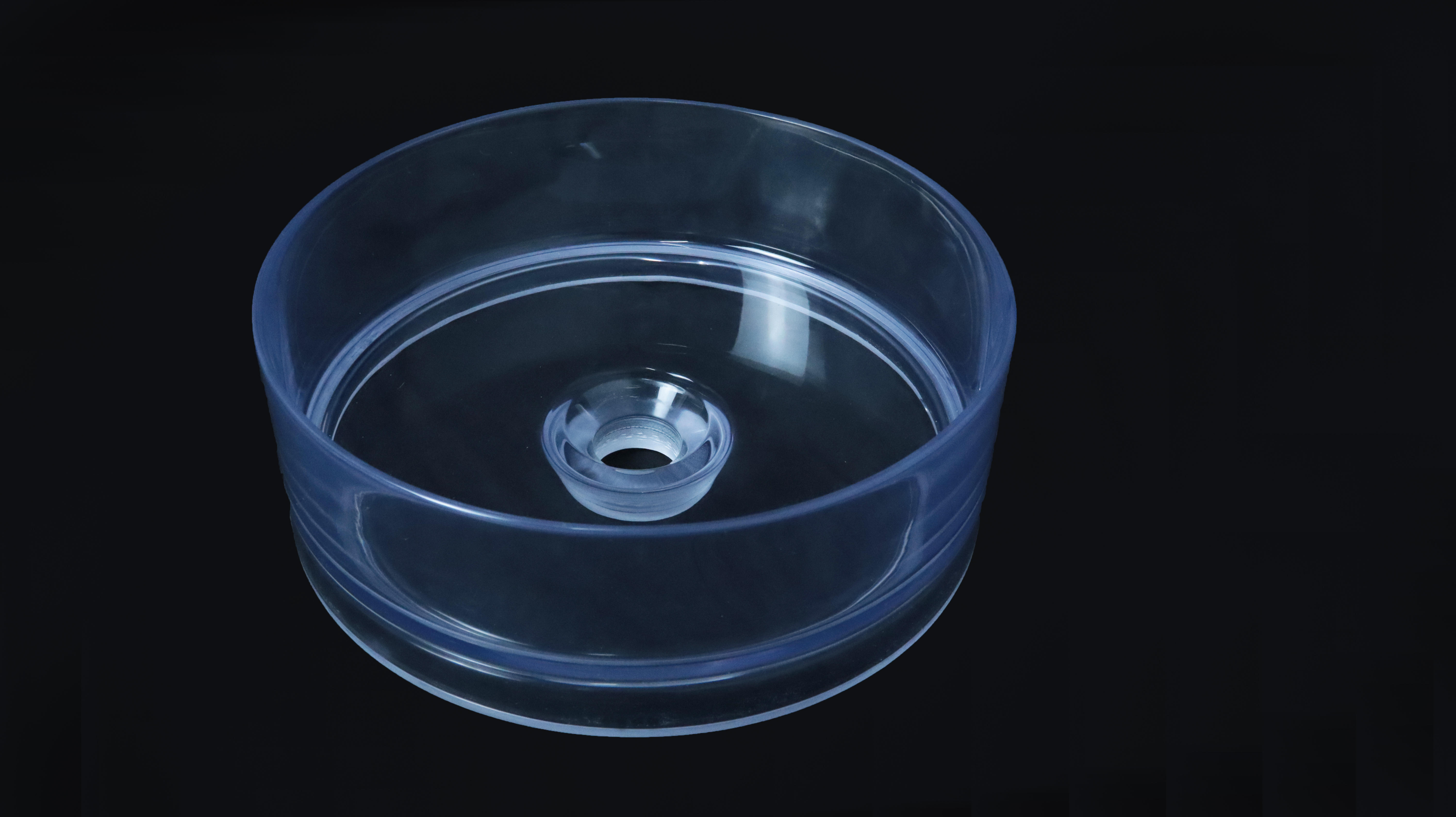 Qzunda-Resin stone basin-Transparent