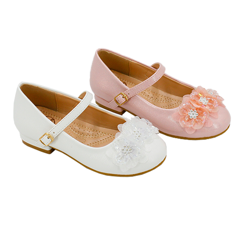 Custom Children Princess Shoes Low Heels for Girls New Casual Shoes Dance Performance Shoes