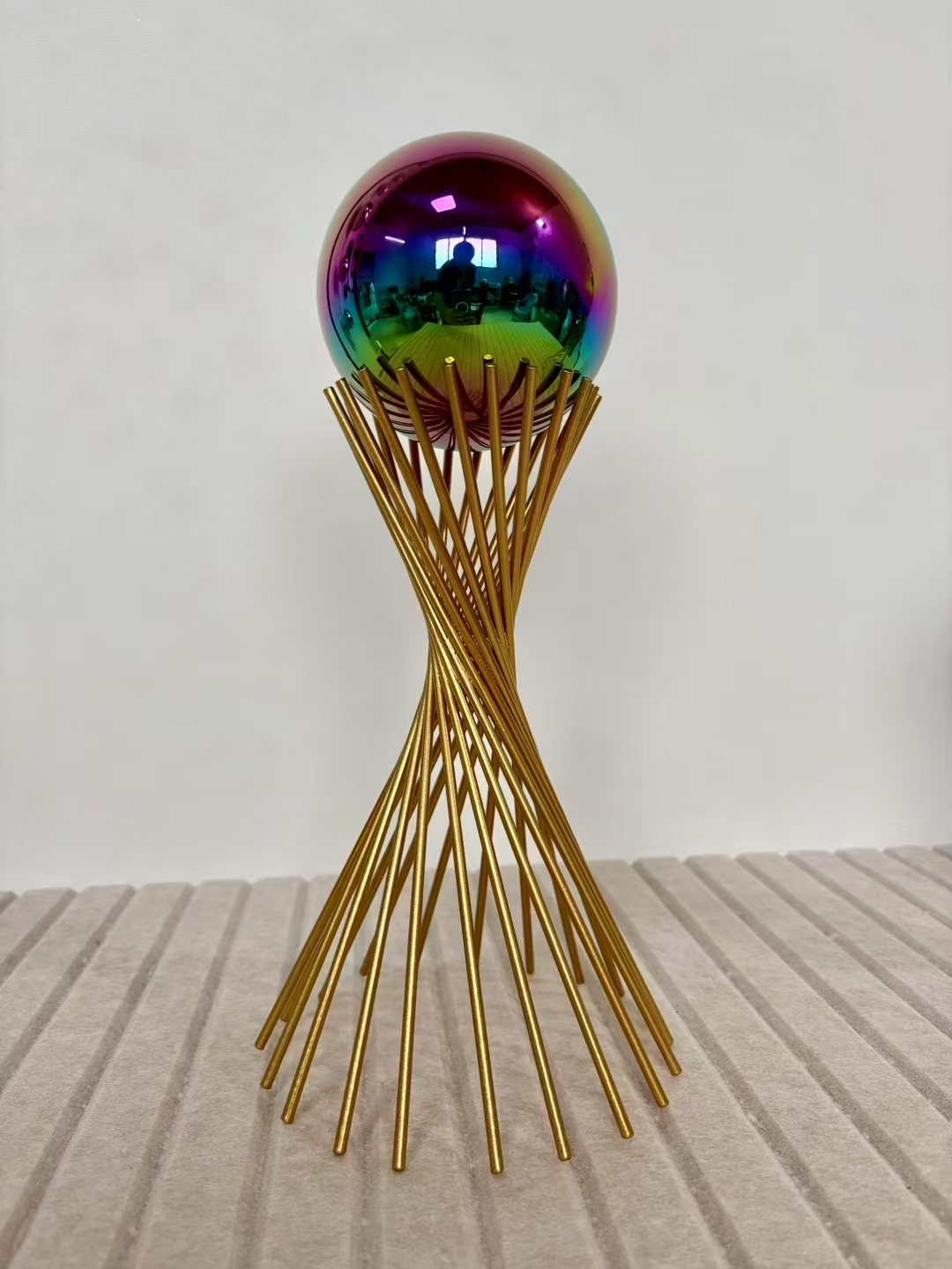 Home decoration metal ball