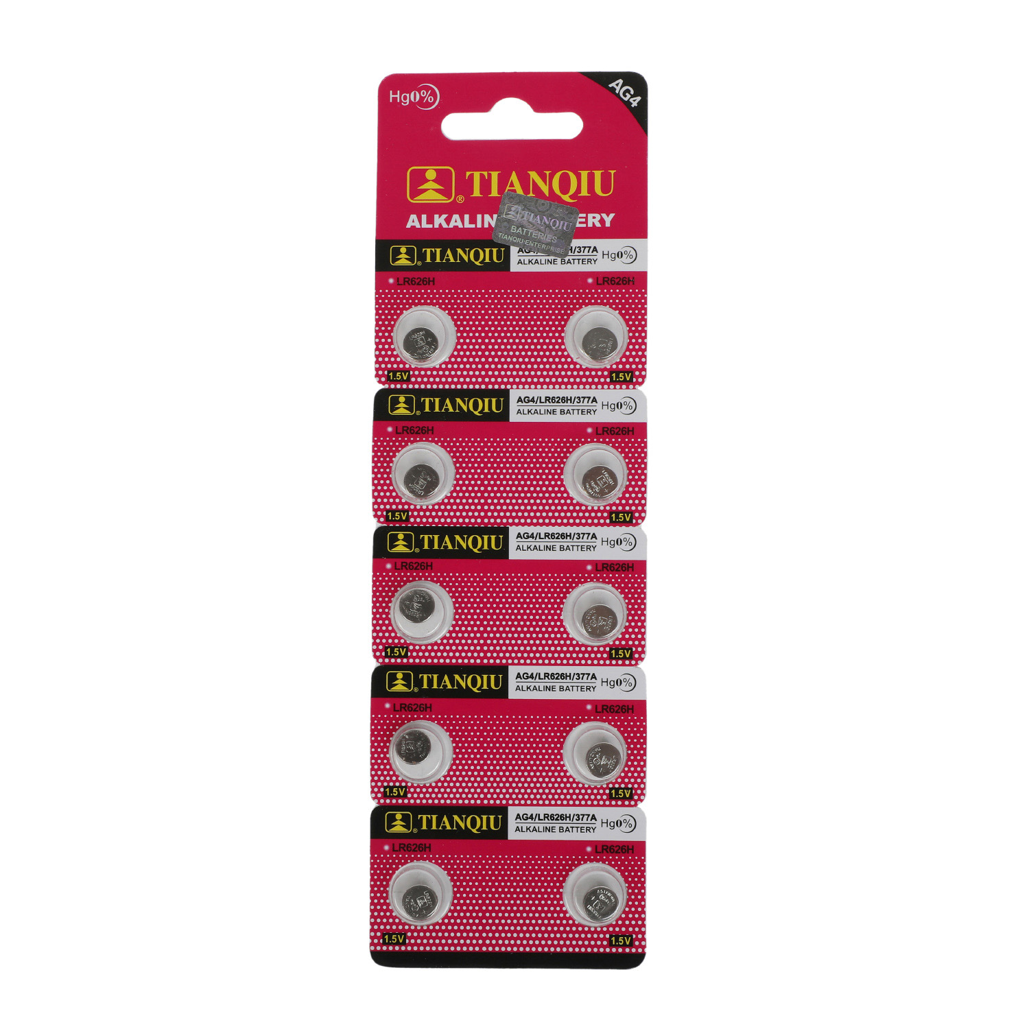 TianQiu LR41 AG3 button cell watch alkaline battery