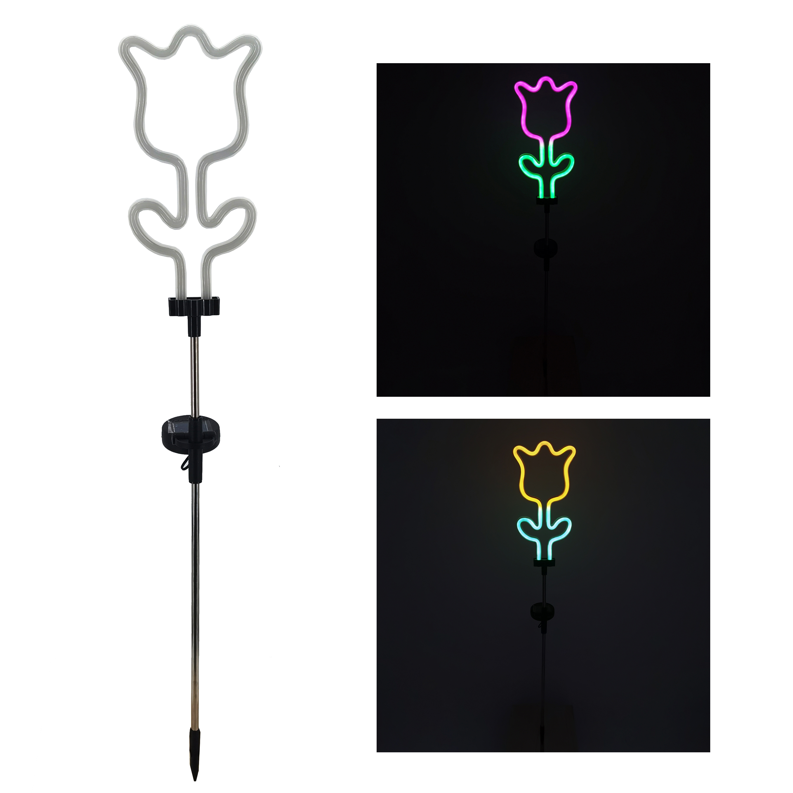 Neon stake light
