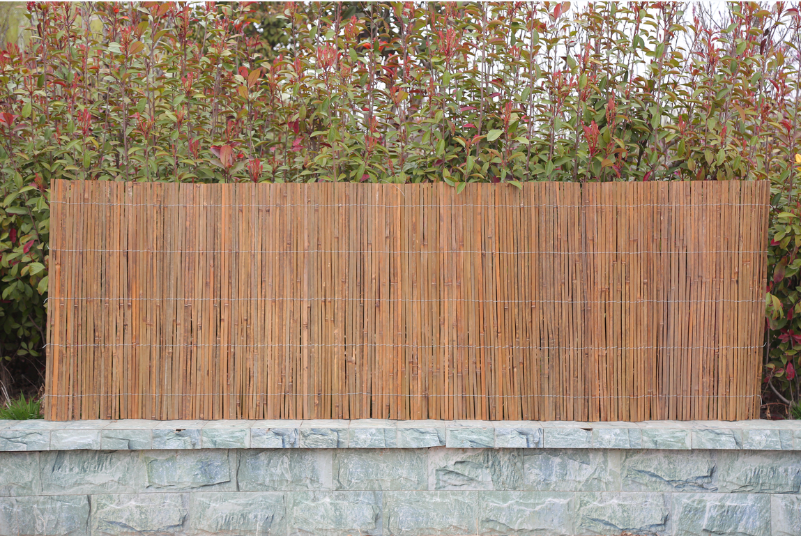 Split Bamboo Fence Bamboo Fence Bamboo Borders