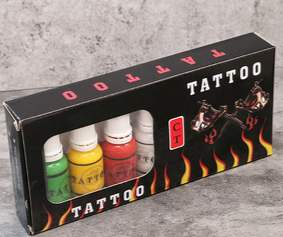 Spray paint for tattoos