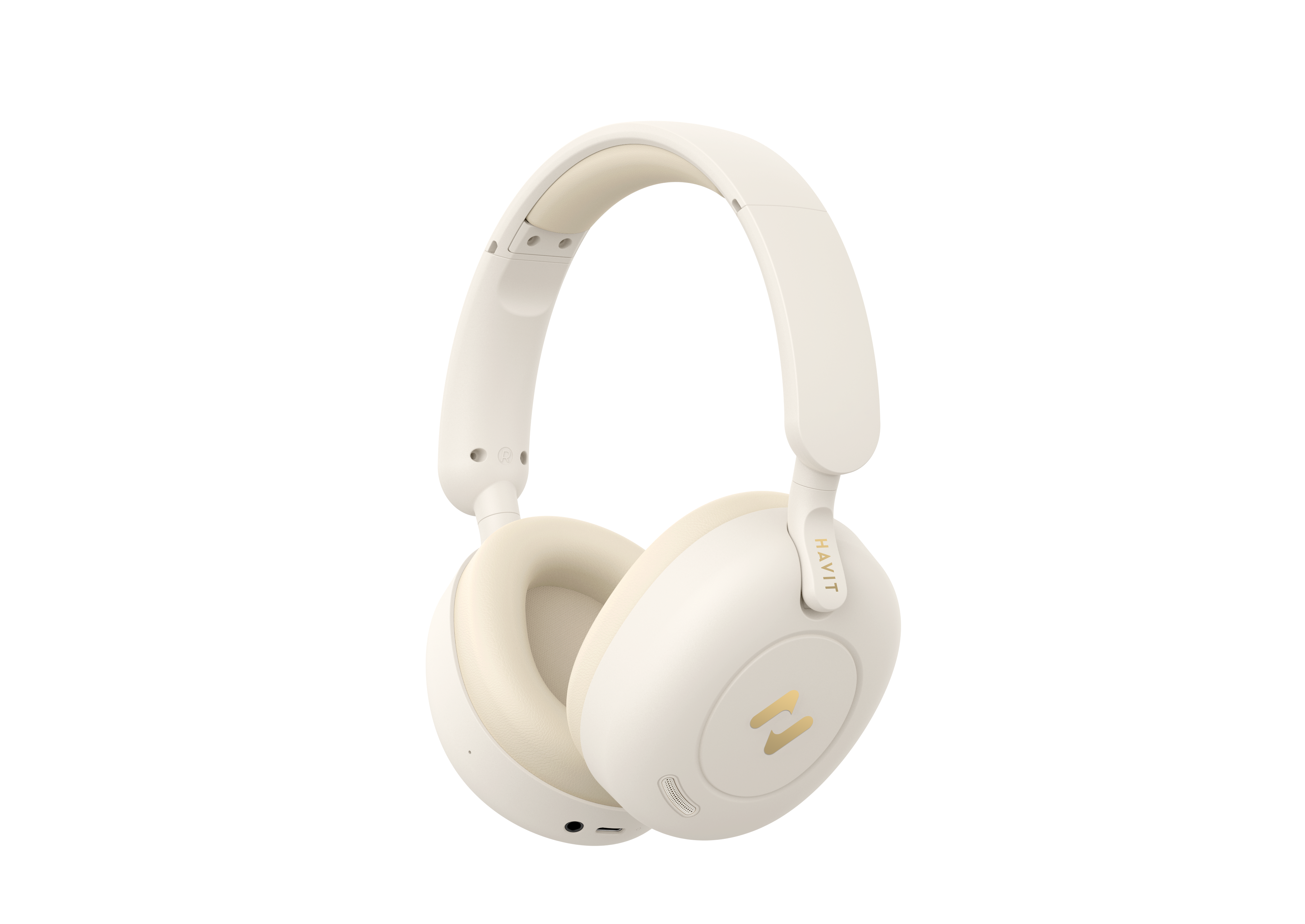 HAVIT H655BT PRO Hybrid ANC Wireless Headphones Hi-Res Audio with Super Long Battery Life