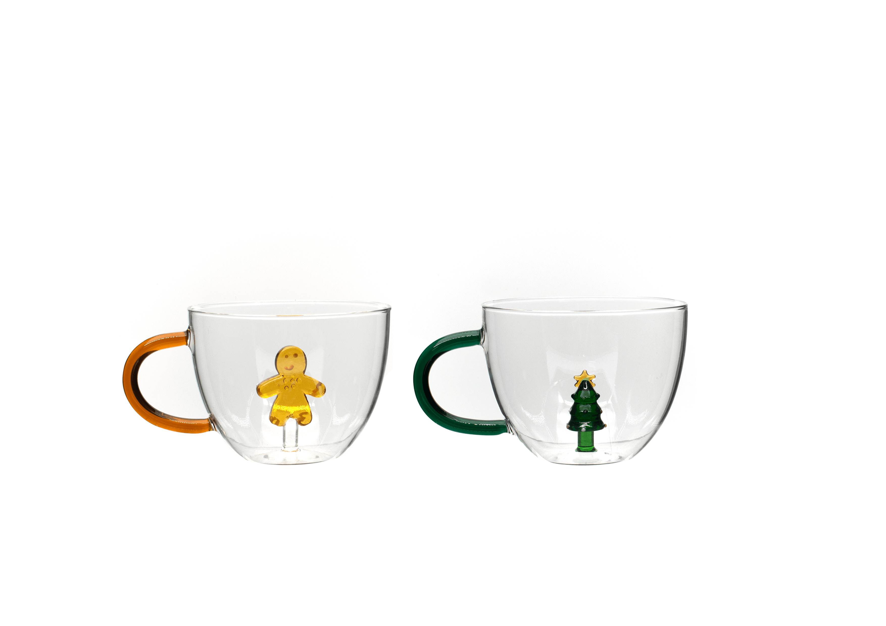 Glass Cup for Christmas