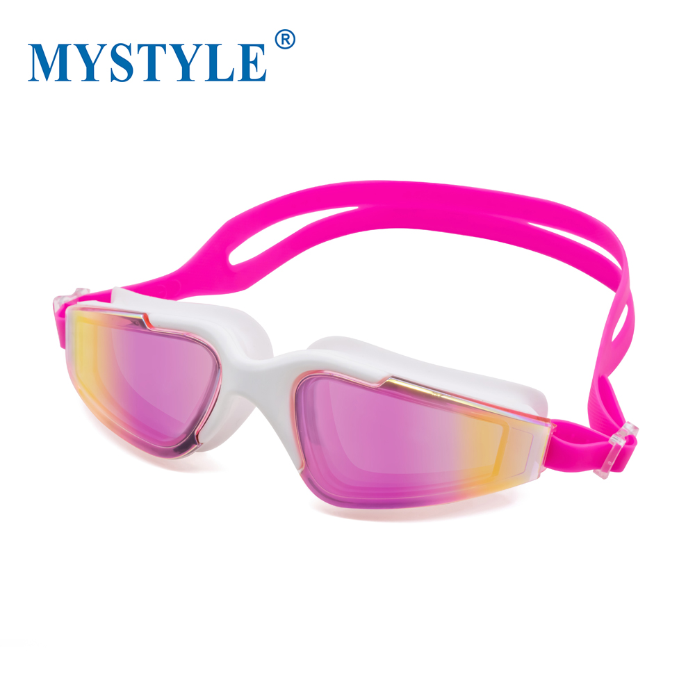 MYSTYLE cool mirror coated swimming goggles