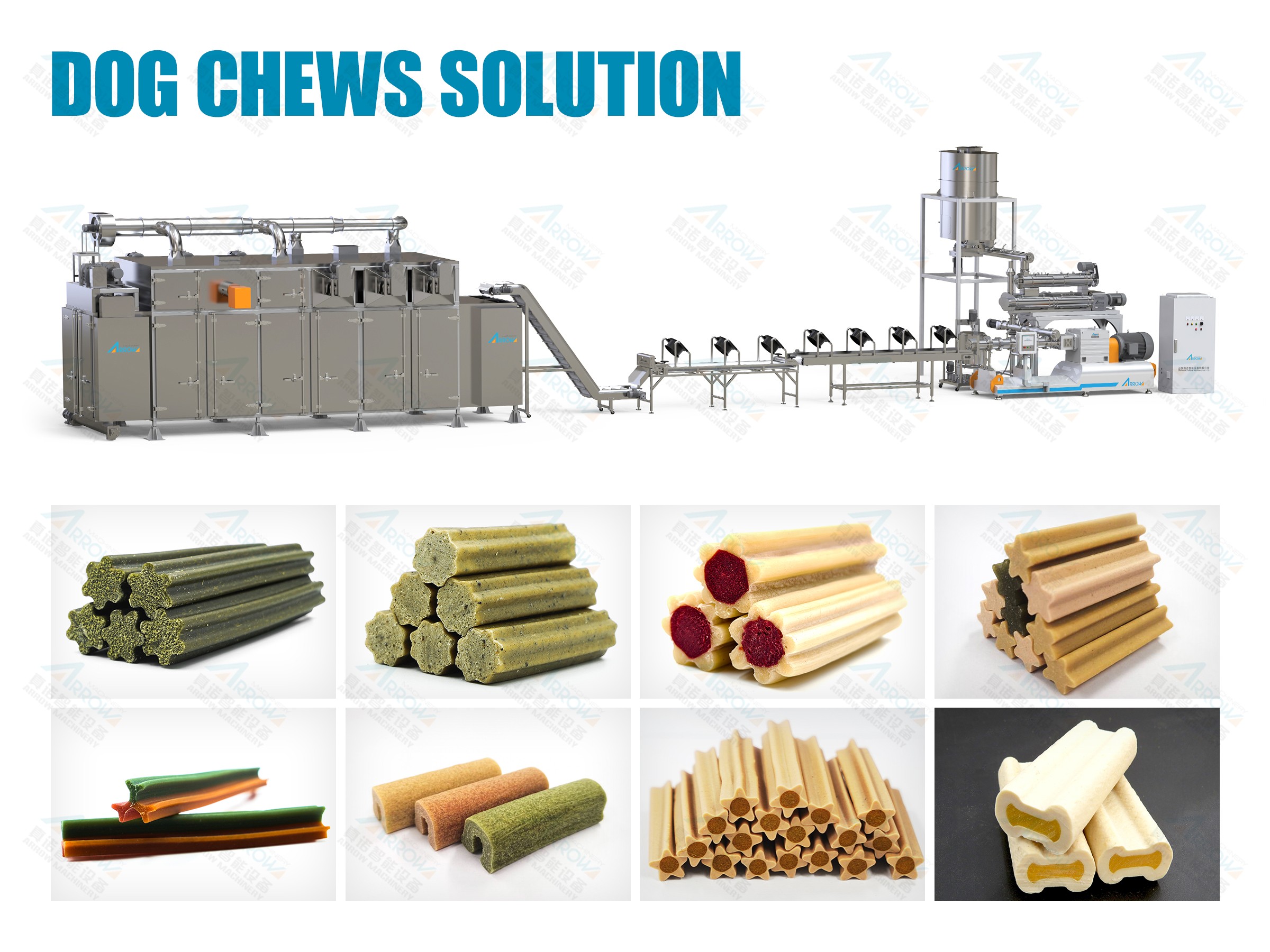 Dog Chews Production Line