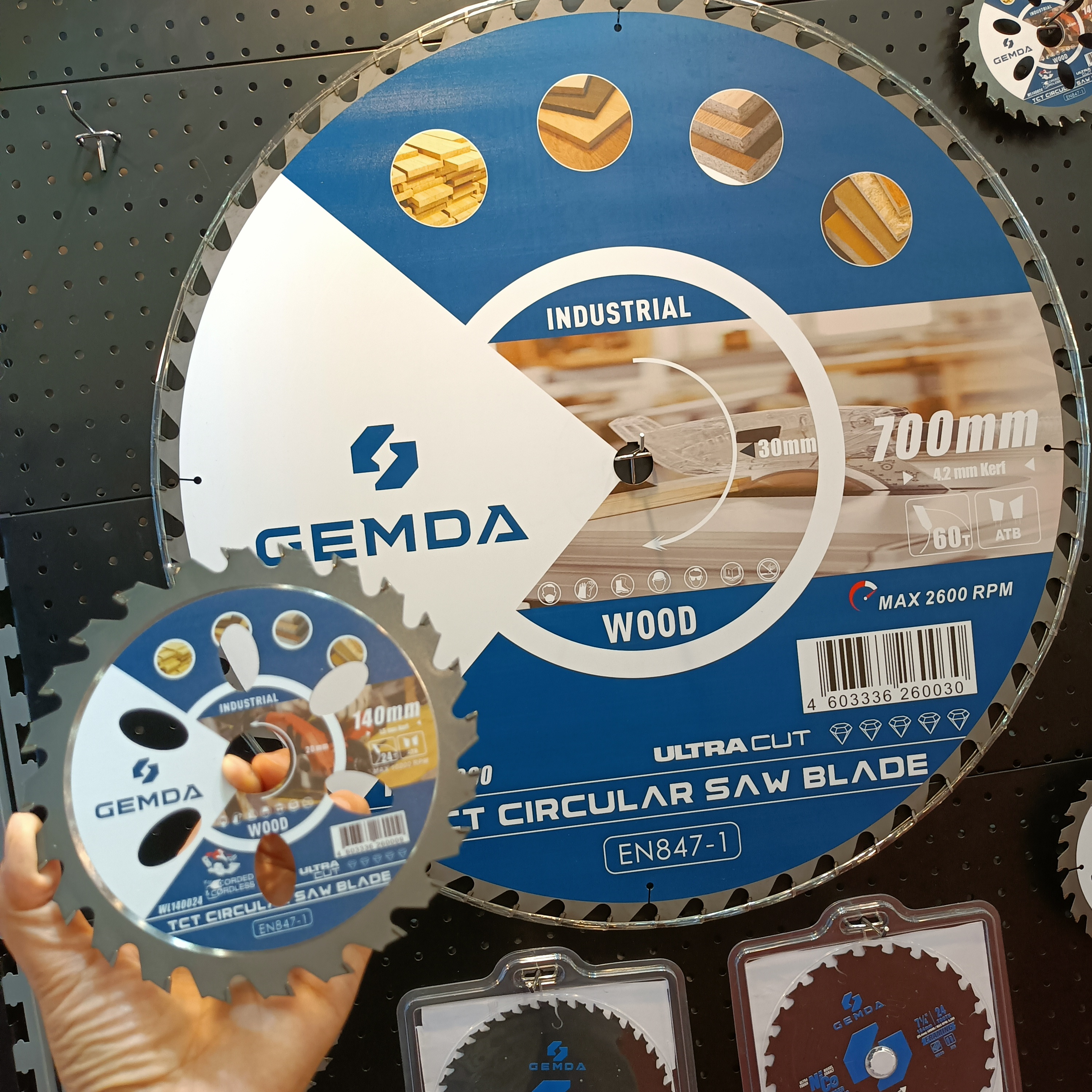 Gemda Speed-Cut Wood Cutting Tct Circular Saw Blades