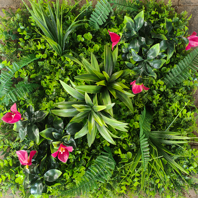 Realistic and thick artificial hedges