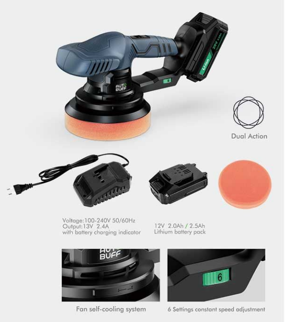 Ordless Dual Action Waxer