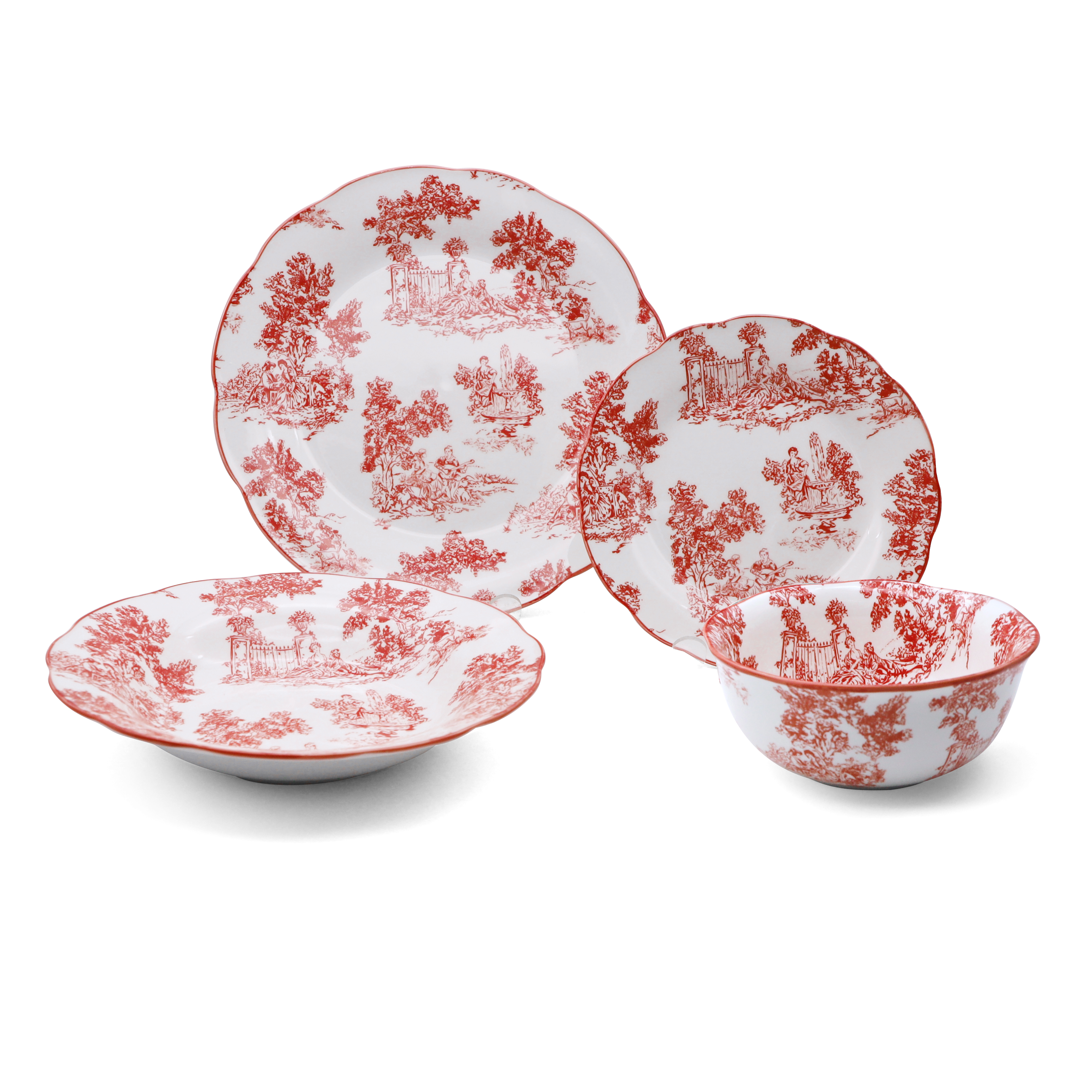 18 pc dinner set padprint bueaty victoria