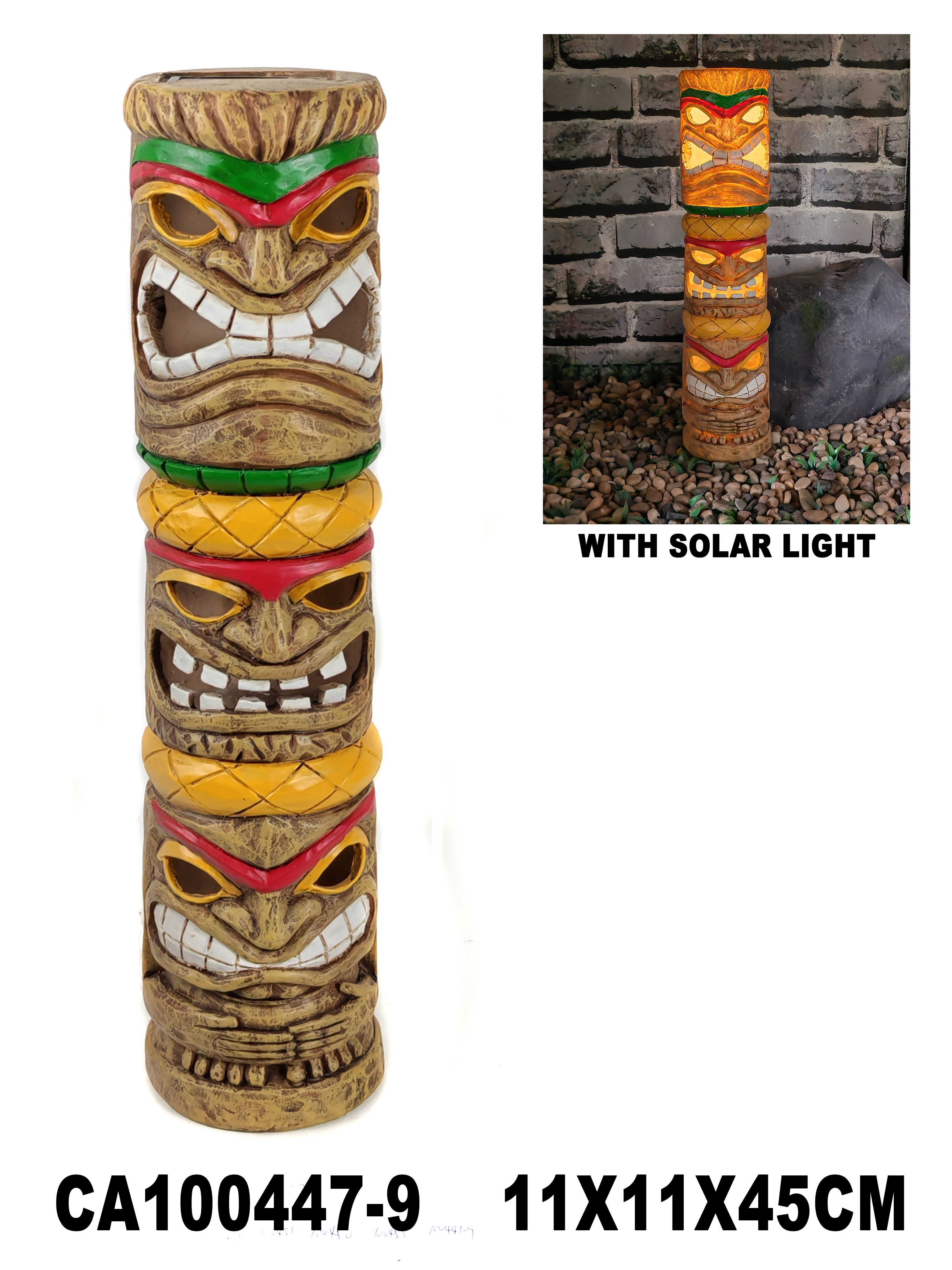 poly resin solar light