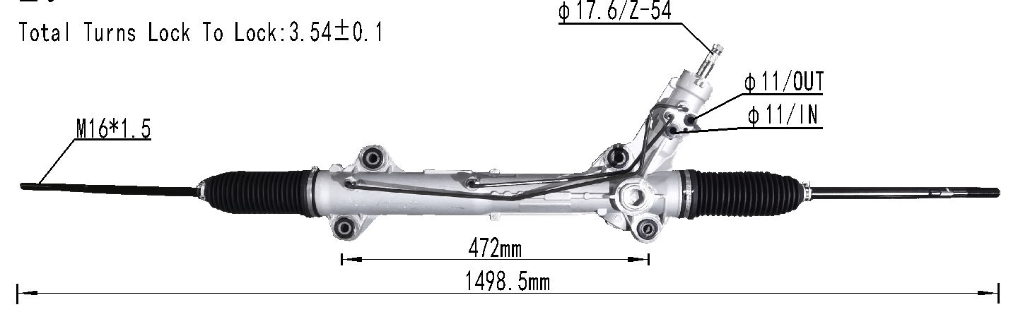 Hubei Henglong Automotive System Group Co., Ltd. – manubrio de aluminio 3