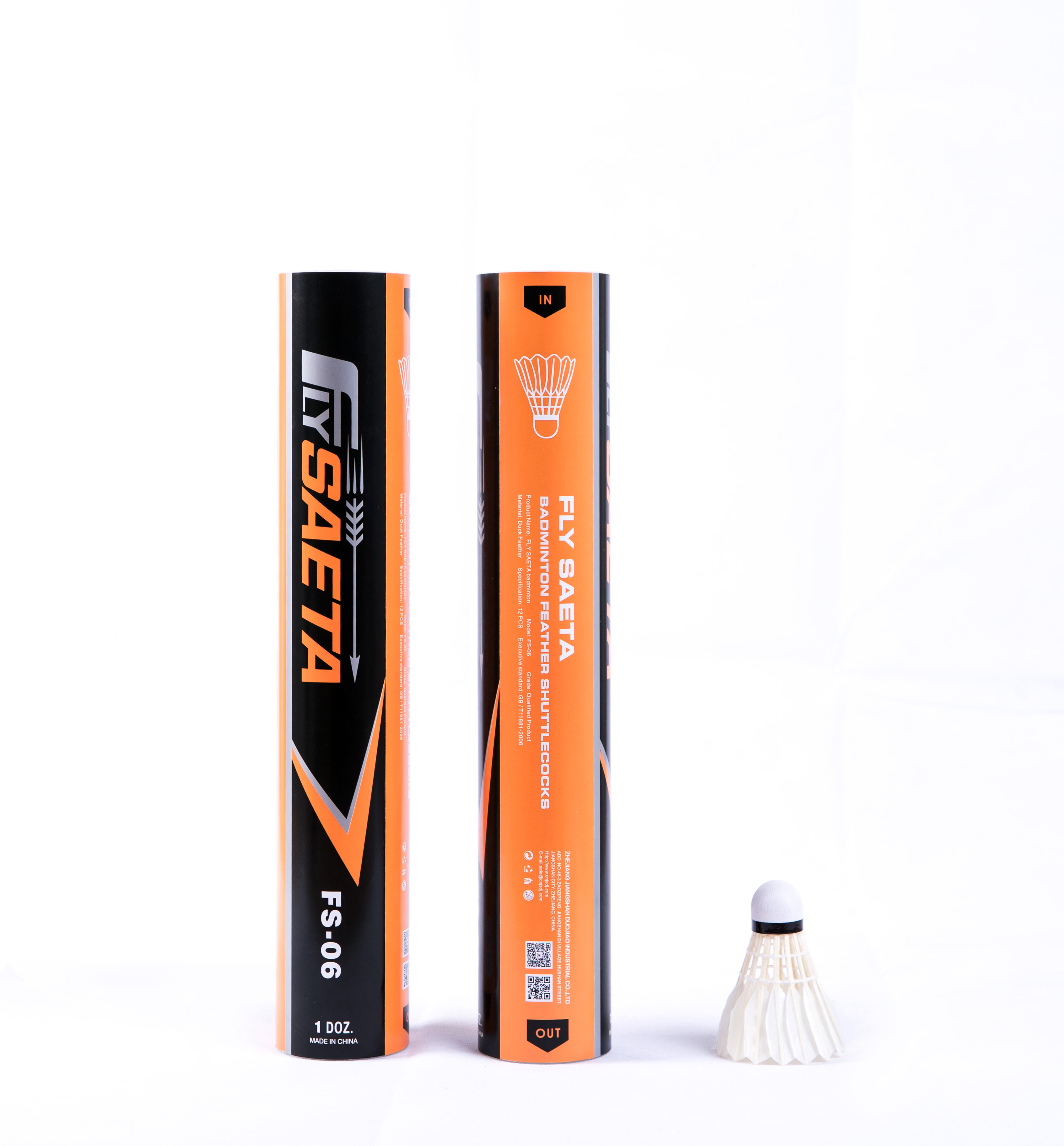 Fly Saeta 【FS06] duck feather shuttlecock