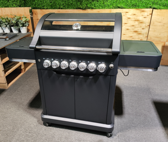 4 Burners Gas BBQ Grill( with side burner/ sear burner/ rear burner)