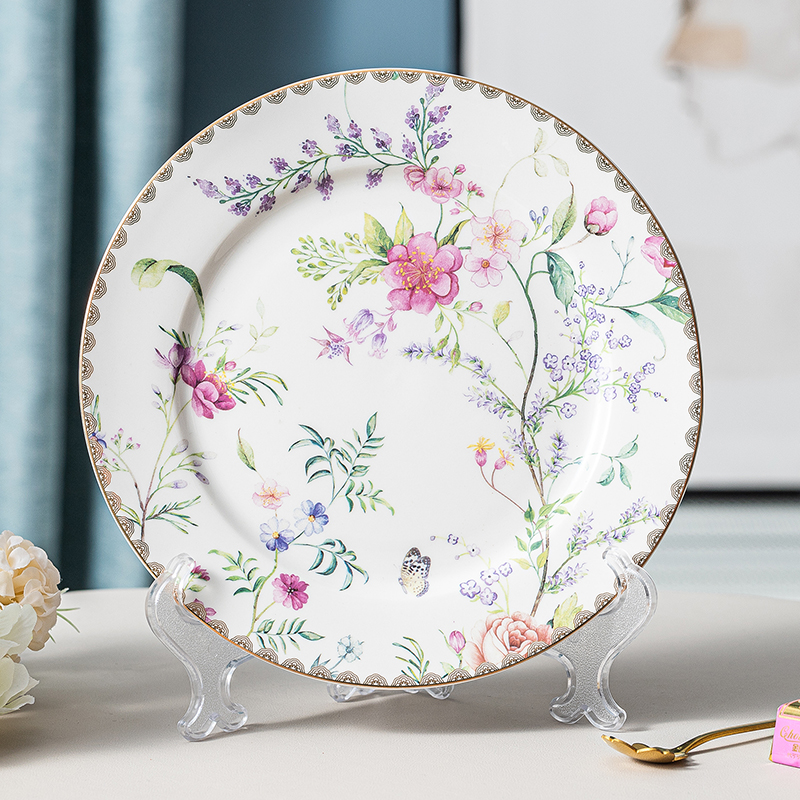 Butterfly Love Flower - 8-inch flat plate