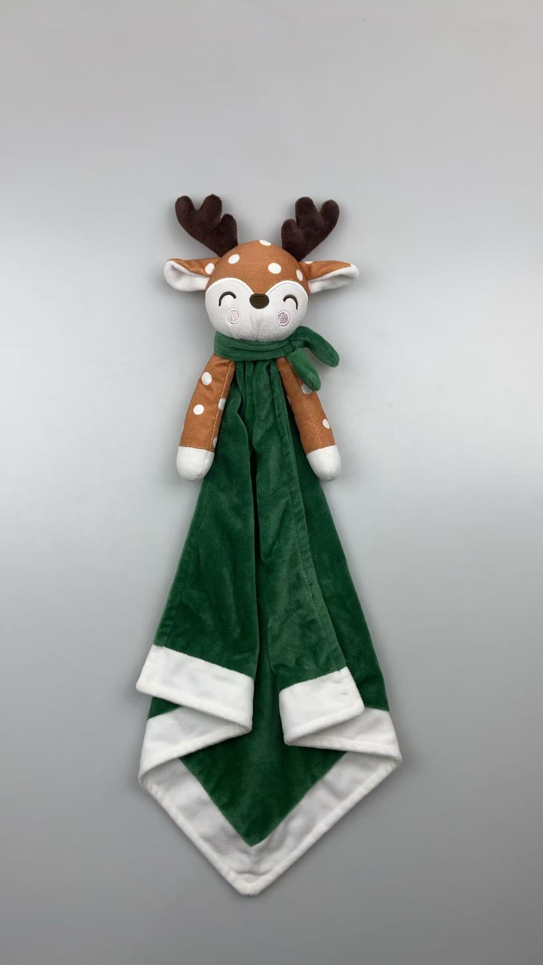Christmas Deer Security Blanket