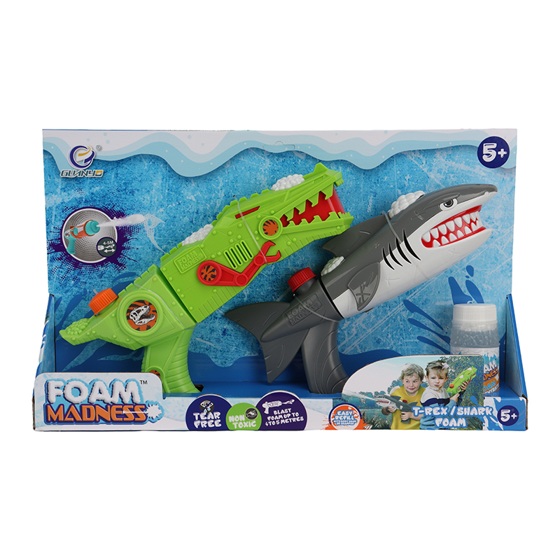 Dinosaur Shark Foam Gun 2 PCS
