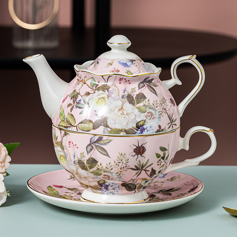 White Rose tea for one