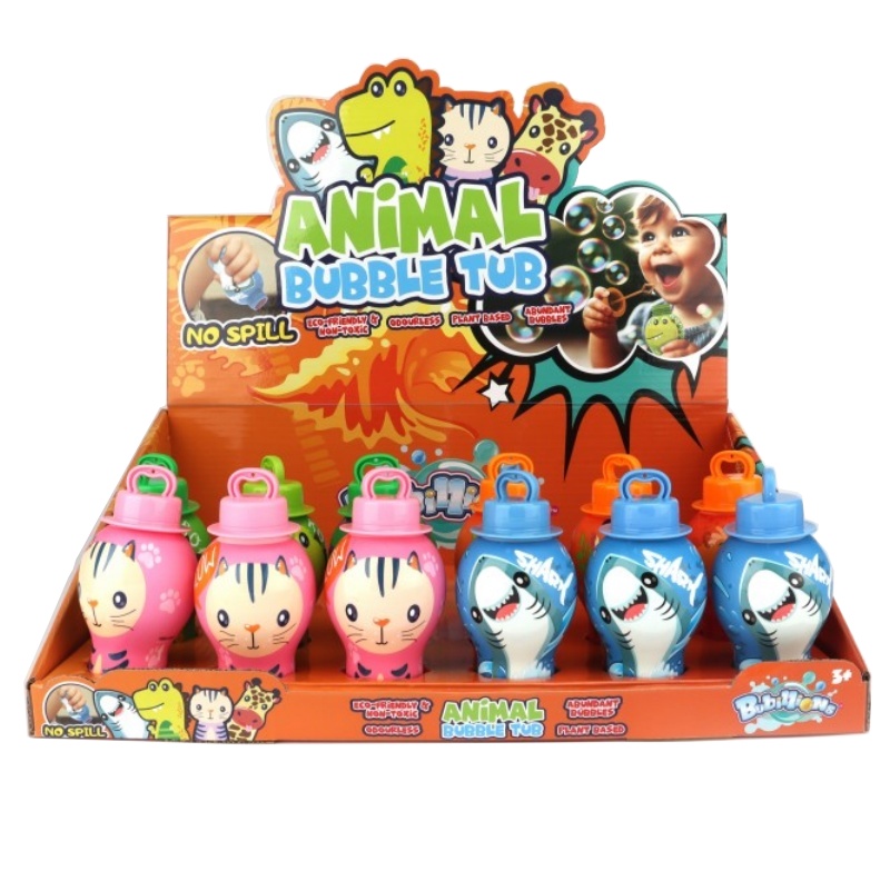 30ml Animal No Spill Bubble Tub 24pcs/PDQ