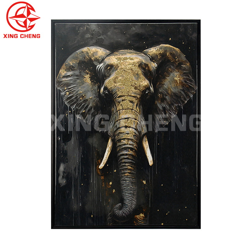 Perfect quality animals canvas decorative wall framed art print