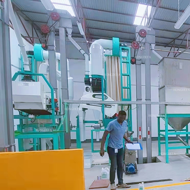 30t/24h maize flour milling machine