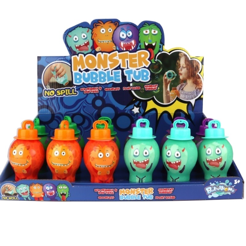 30ml Monster No Spill Bubble Tub 24pcs/PDQ