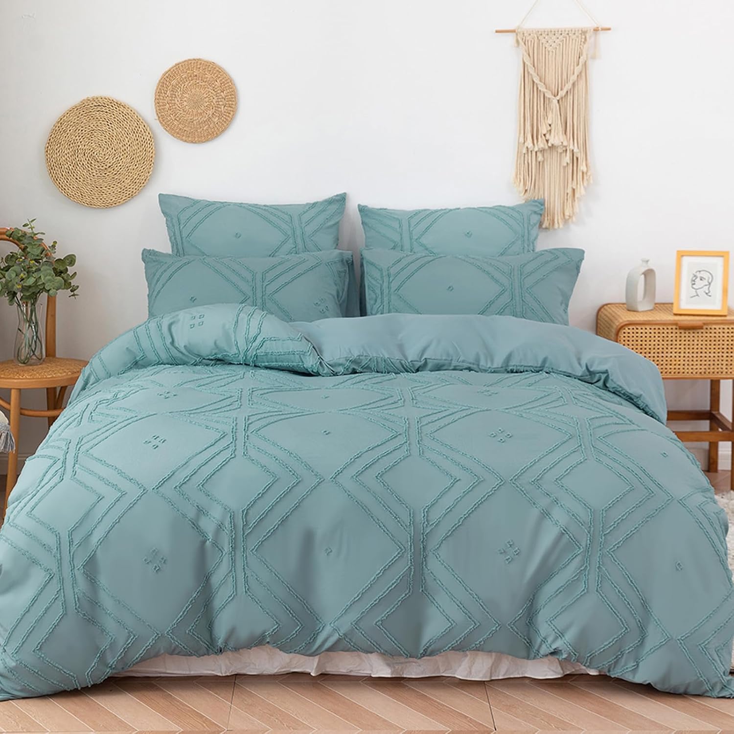 100% polyester tufted bedding sets