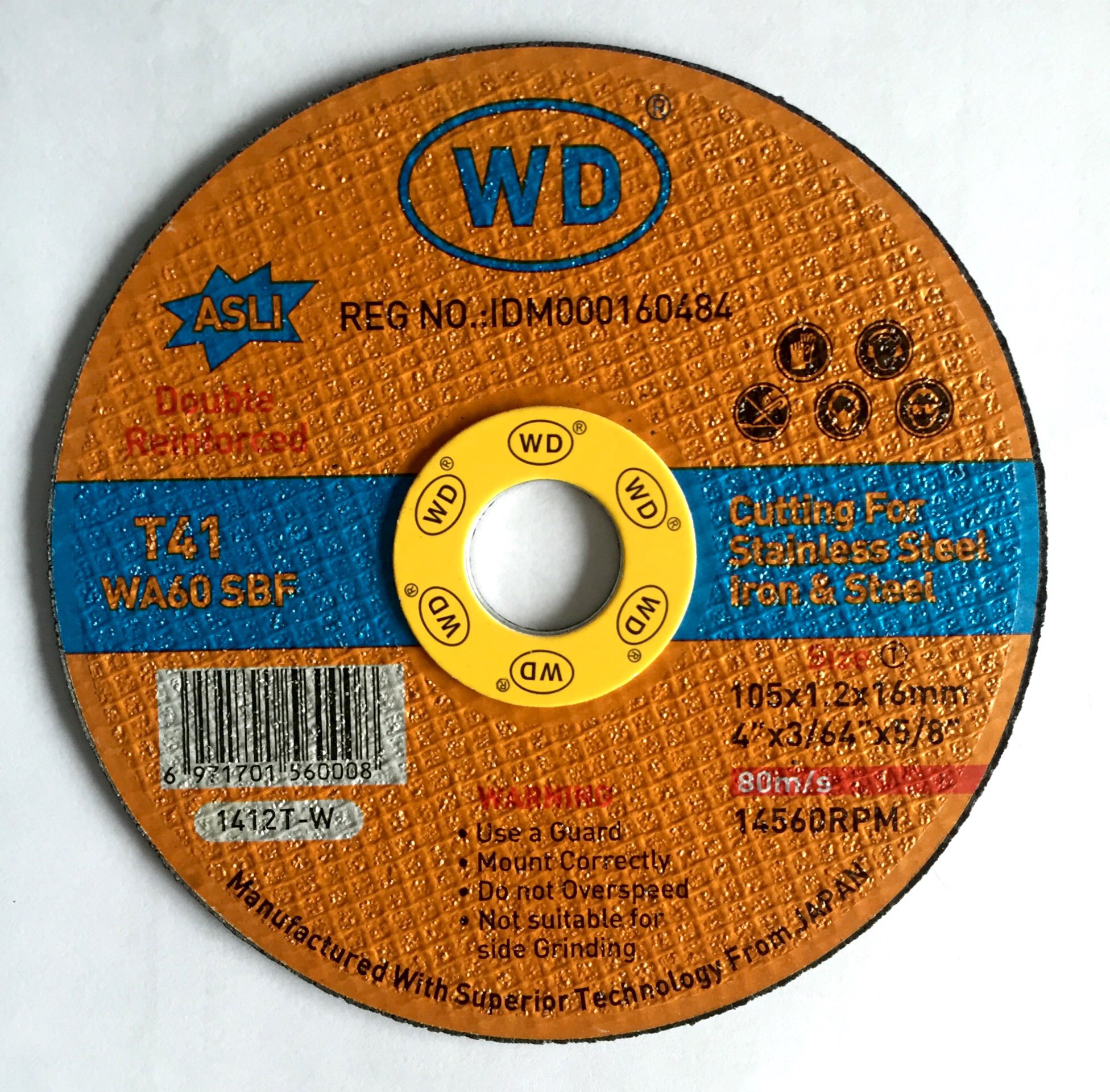 Abrasive Cutting And Grinding Wheel