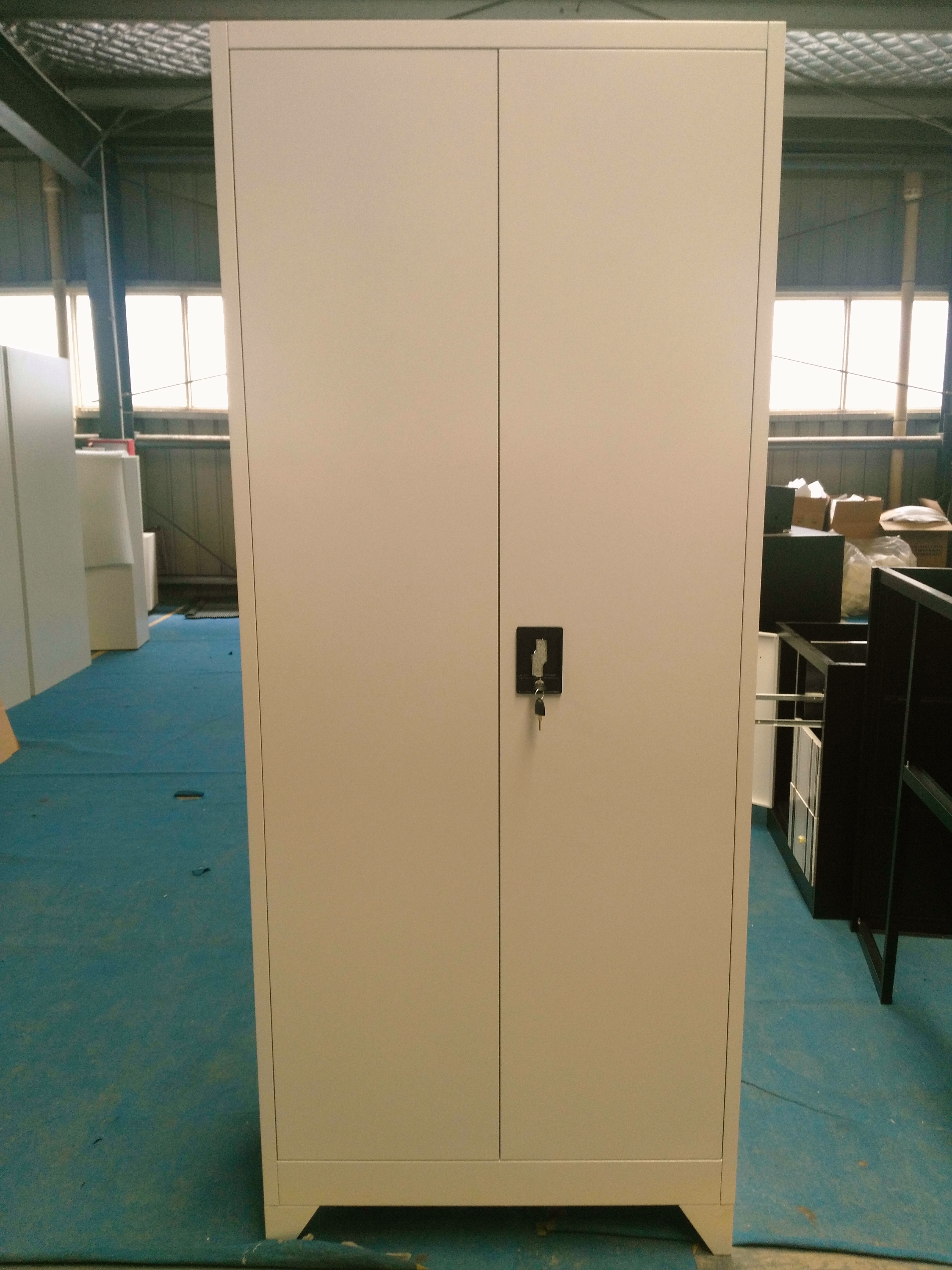 steel swing door