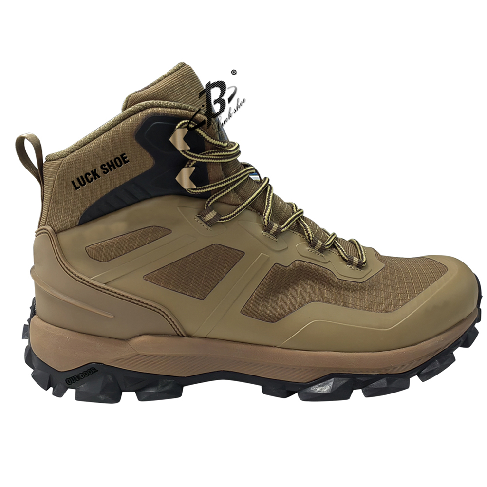 factory customized hiking shoe anti-water and anti-slip