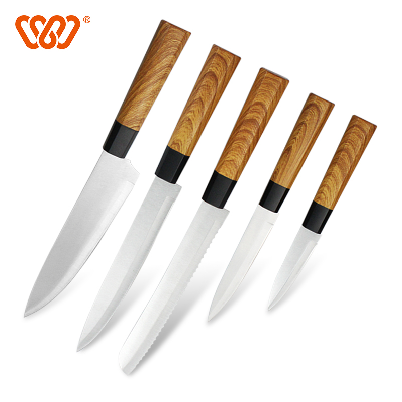 5pcs kitchen knife set