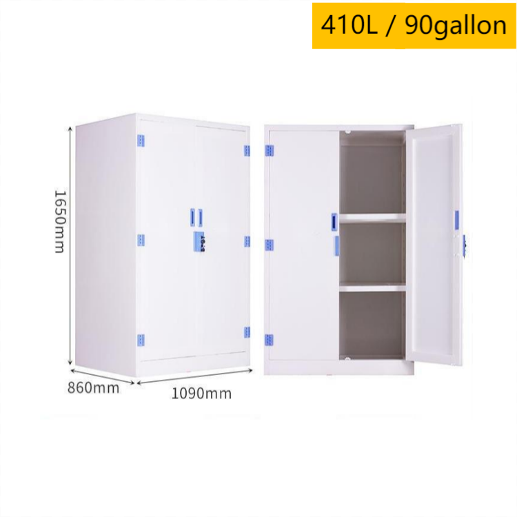 Medical chemical cabinet with PP