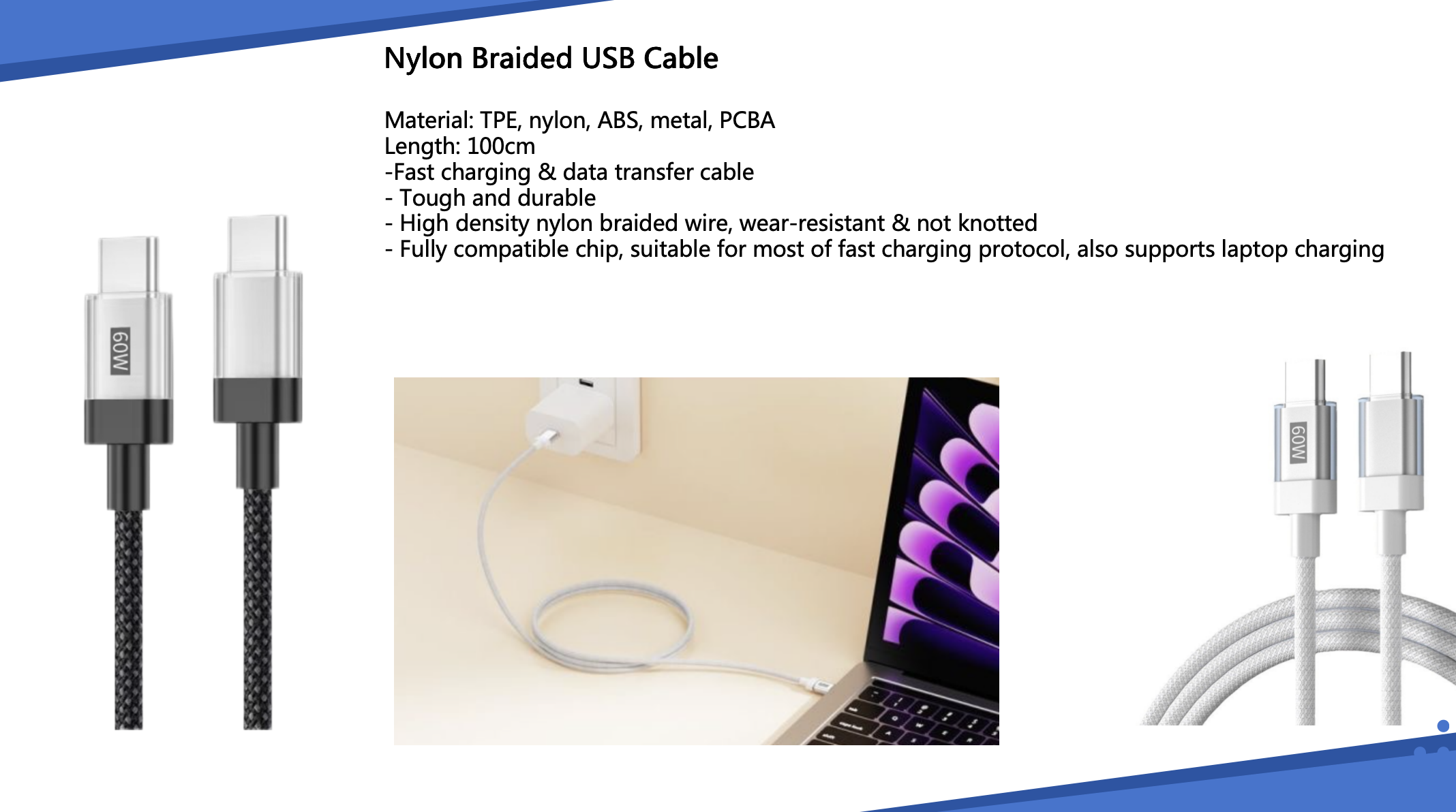 Nylon Braided USB Cable